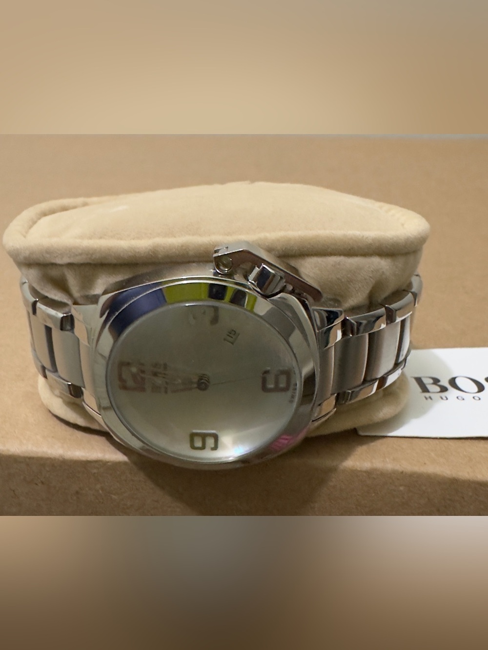 Hugo Boss Silver Stainless Steel Men’s Watch